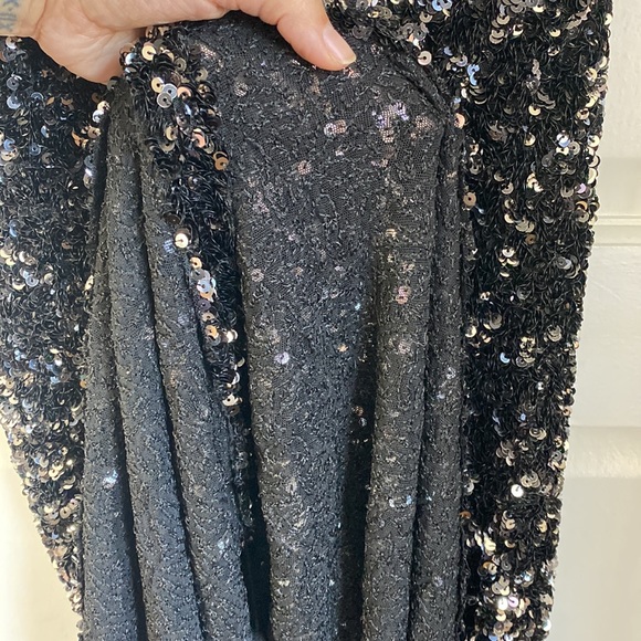 Zara Open Back Sequin Knit Dress Limited Edition NWT - Picture 15 of 15